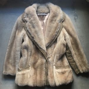 Vintage Faux Fur Coat